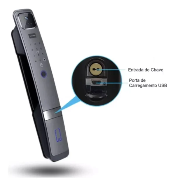 Fechadura Inteligente Tag Com Reconhecimento Facial 3d Wi-fi - Imagem 7