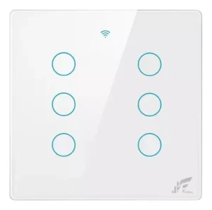 Interruptor Inteligente 6 Teclas Wifi Smart Touch Alexa