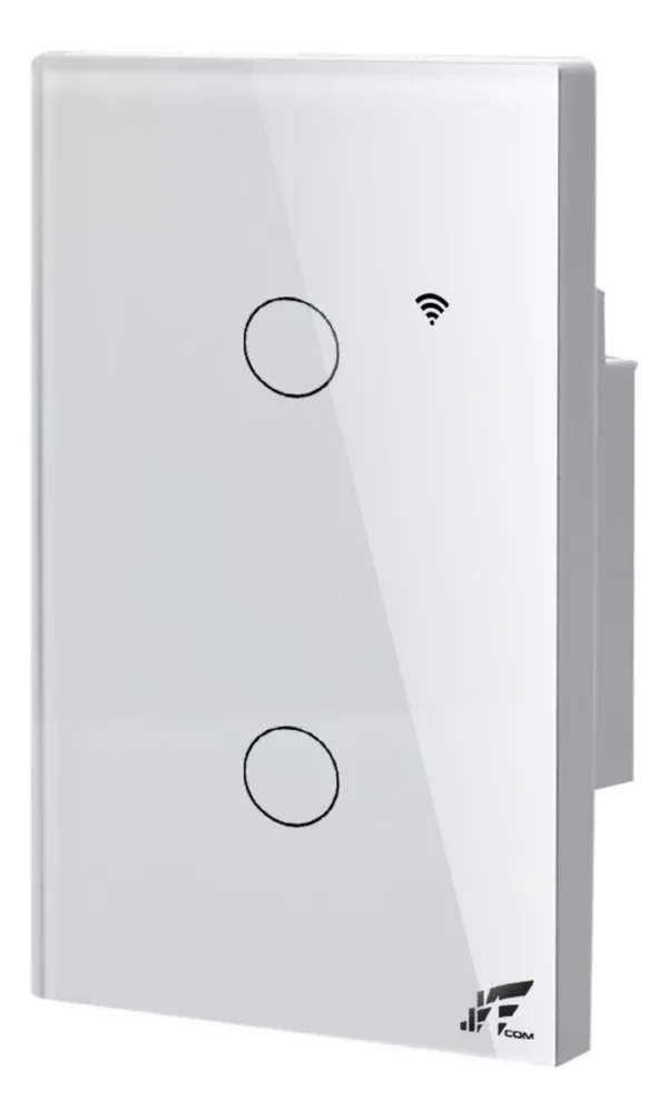 Interruptor Inteligente Wi-fi + Rf 2 Botões Touch Tuya Alexa - Imagem 2
