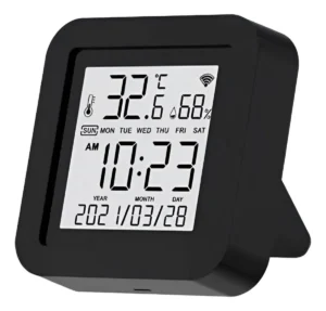 Sensor Temperatura Umidade Wifi C/ Emissor Ir Tuya Smart