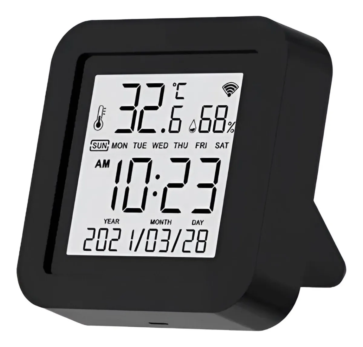 Sensor Temperatura Umidade Wifi C/ Emissor Ir Tuya Smart