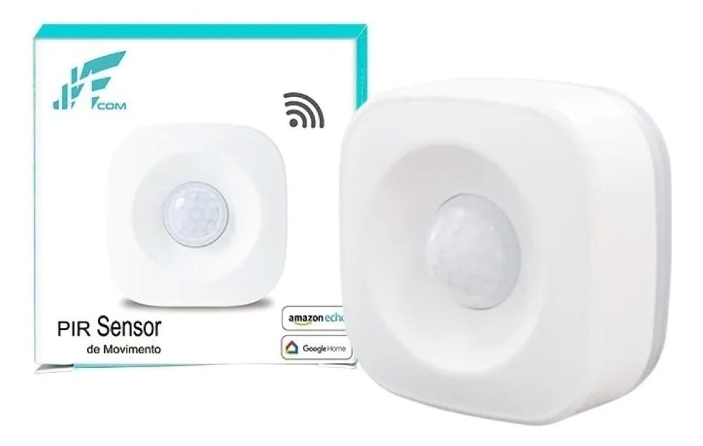 Sensor De Movimento Presença Wifi Ir Pir Smart Tuya Alexa