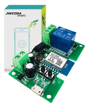 Relé Wifi Inteligente 12v 24v Contato Seco Rf 433 Alexa App